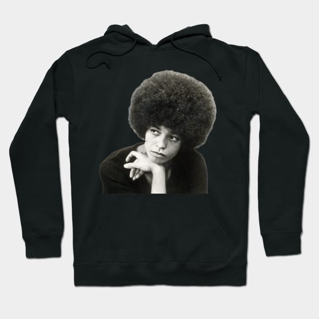 Angela Davis, Black Woman, Black History, Black Lives Matter Hoodie by UrbanLifeApparel